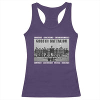 6888th Battalion Racerback Tank Top Black Female Battalion WAC Women's Army Corps Black History Month