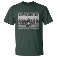 6888th Battalion T Shirt Black Female Battalion WAC Women's Army Corps Black History Month