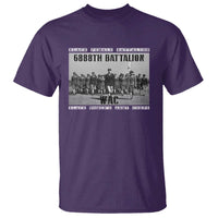 6888th Battalion T Shirt Black Female Battalion WAC Women's Army Corps Black History Month
