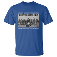 6888th Battalion T Shirt Black Female Battalion WAC Women's Army Corps Black History Month