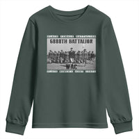 6888th Battalion Youth Sweatshirt Black Female Battalion WAC Women's Army Corps Black History Month