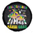 Funny This Teacher Loves Mardi Gras Spare Tire Cover King Cake Jester Hat