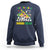 Funny This Teacher Loves Mardi Gras Sweatshirt King Cake Jester Hat