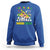 Funny This Teacher Loves Mardi Gras Sweatshirt King Cake Jester Hat
