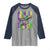Funny Cajun Crawfish Boil Mardi Gras Raglan Shirt Crawfish Season Fleur De Lis