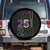 Funny Mobile Mardi Gras 251 Spare Tire Cover Glitter Print Area Code