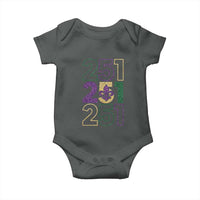 Funny Mobile Mardi Gras 251 Baby Onesie Glitter Print Area Code