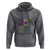 Funny Mobile Mardi Gras 251 Hoodie Glitter Print Area Code