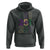 Funny Mobile Mardi Gras 251 Hoodie Glitter Print Area Code
