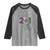 Funny Mobile Mardi Gras 251 Raglan Shirt Glitter Print Area Code