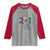 Funny Mobile Mardi Gras 251 Raglan Shirt Glitter Print Area Code