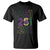 Funny Mobile Mardi Gras 251 T Shirt Glitter Print Area Code