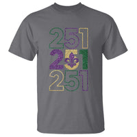 Funny Mobile Mardi Gras 251 T Shirt Glitter Print Area Code