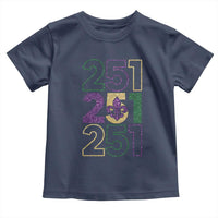 Funny Mobile Mardi Gras 251 Toddler T Shirt Glitter Print Area Code