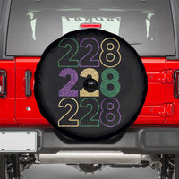 Funny The Coast Mardi Gras 228 Spare Tire Cover Glitter Print Area Code