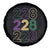 Funny The Coast Mardi Gras 228 Spare Tire Cover Glitter Print Area Code