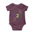 Funny The Coast Mardi Gras 228 Baby Onesie Glitter Print Area Code