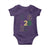 Funny The Coast Mardi Gras 228 Baby Onesie Glitter Print Area Code
