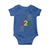Funny The Coast Mardi Gras 228 Baby Onesie Glitter Print Area Code