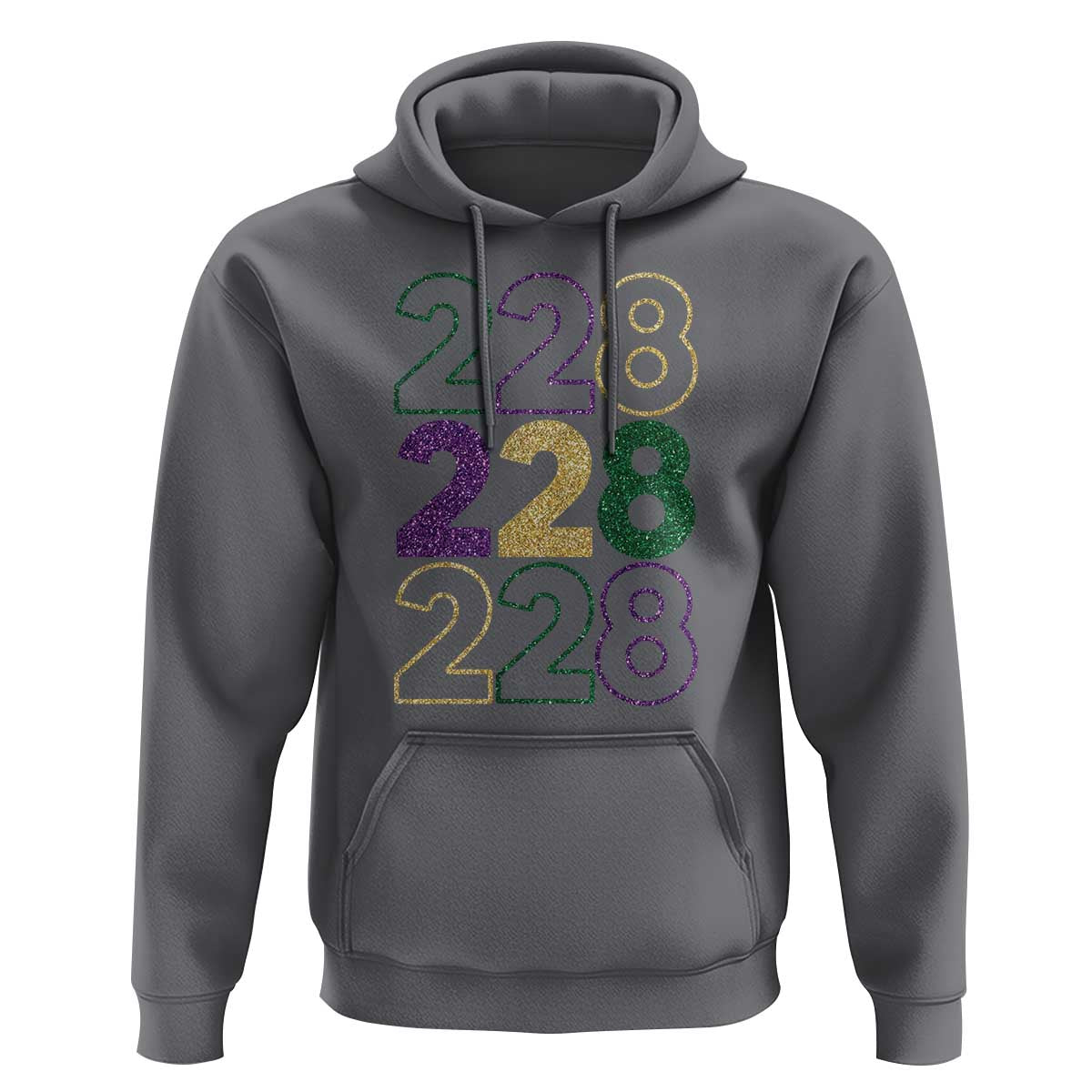 Funny The Coast Mardi Gras 228 Hoodie Glitter Print Area Code