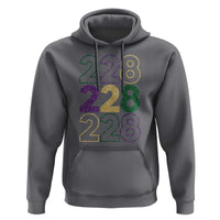 Funny The Coast Mardi Gras 228 Hoodie Glitter Print Area Code