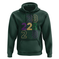 Funny The Coast Mardi Gras 228 Hoodie Glitter Print Area Code
