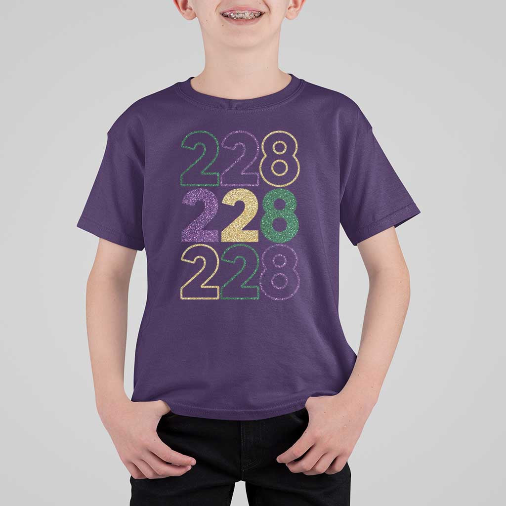 Funny The Coast Mardi Gras 228 T Shirt For Kid Glitter Print Area Code