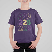 Funny The Coast Mardi Gras 228 T Shirt For Kid Glitter Print Area Code