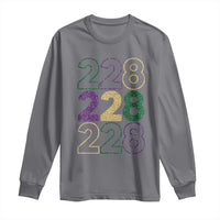 Funny The Coast Mardi Gras 228 Long Sleeve Shirt Glitter Print Area Code