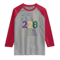 Funny The Coast Mardi Gras 228 Raglan Shirt Glitter Print Area Code
