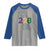 Funny The Coast Mardi Gras 228 Raglan Shirt Glitter Print Area Code