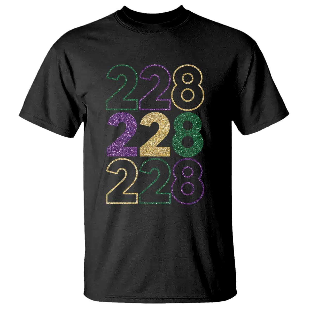 Funny The Coast Mardi Gras 228 T Shirt Glitter Print Area Code