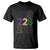 Funny The Coast Mardi Gras 228 T Shirt Glitter Print Area Code