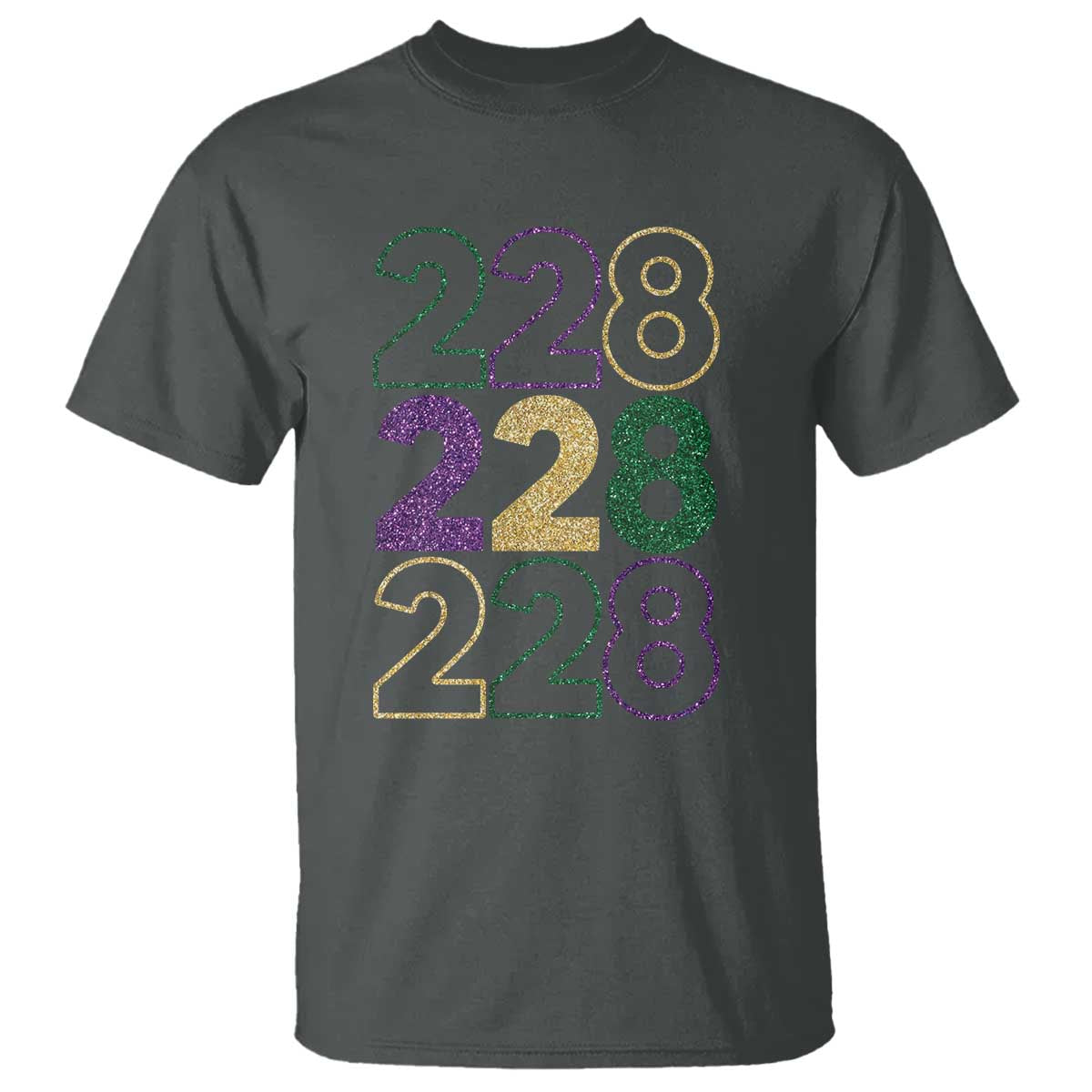 Funny The Coast Mardi Gras 228 T Shirt Glitter Print Area Code