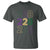 Funny The Coast Mardi Gras 228 T Shirt Glitter Print Area Code