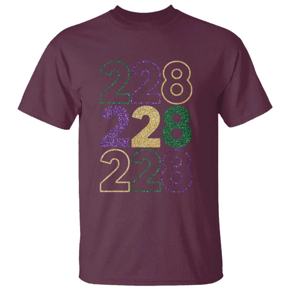 Funny The Coast Mardi Gras 228 T Shirt Glitter Print Area Code