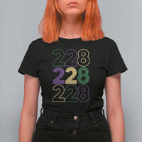 Funny The Coast Mardi Gras 228 T Shirt For Women Glitter Print Area Code