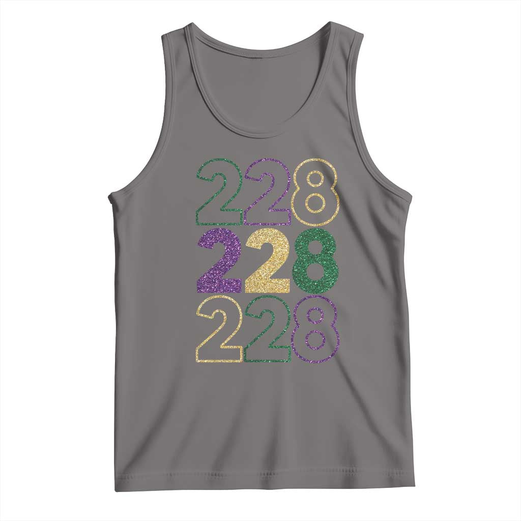 Funny The Coast Mardi Gras 228 Tank Top Glitter Print Area Code