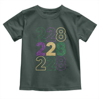 Funny The Coast Mardi Gras 228 Toddler T Shirt Glitter Print Area Code