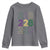 Funny The Coast Mardi Gras 228 Youth Sweatshirt Glitter Print Area Code
