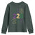 Funny The Coast Mardi Gras 228 Youth Sweatshirt Glitter Print Area Code