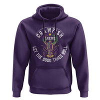 Crawfish Krewe Let The Good Times Roll Hoodie Funny Mardi Gras - Wonder Print Shop