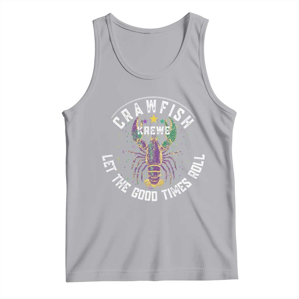 Crawfish Krewe Let The Good Times Roll Tank Top Funny Mardi Gras - Wonder Print Shop