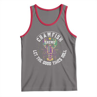 Crawfish Krewe Let The Good Times Roll Tank Top Funny Mardi Gras - Wonder Print Shop