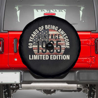 60th Birthday Spare Tire Cover Vintage 1965 Limited Edition 60 Years Of Being Awesome American Flag - Wonder Print Shop