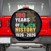 100 Years Of Black History 1926 2026 Centennial Spare Tire Cover Africa Map