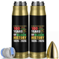 100 Years Of Black History 1926 2026 Centennial Bullet Tumbler Africa Map