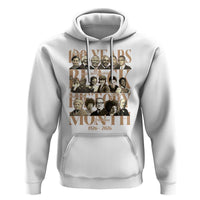 100 Years Of Black History Month Hoodie African American Historical Figures