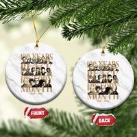 100 Years Of Black History Month Ceramic Ornament African American Historical Figures