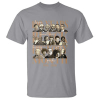 100 Years Of Black History Month T Shirt African American Historical Figures